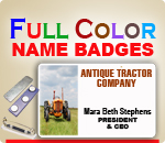Color Name Badges